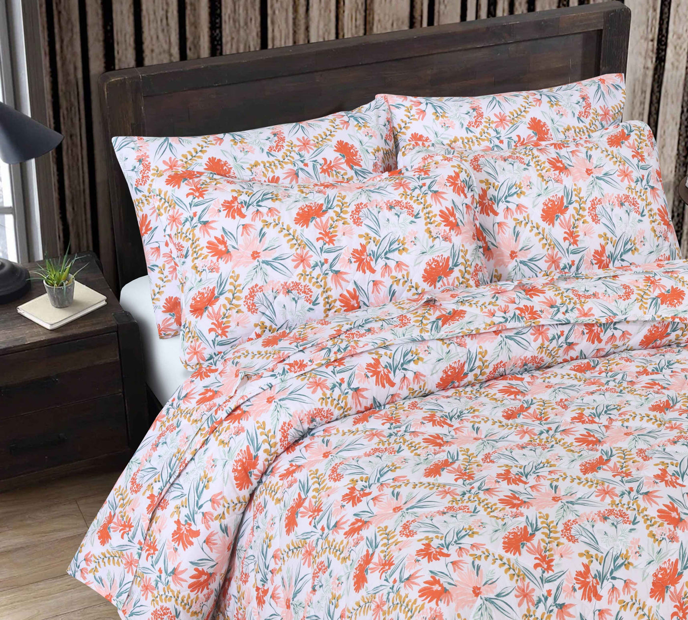 Quilted Summer Comforter 6 Pcs Set Design-3