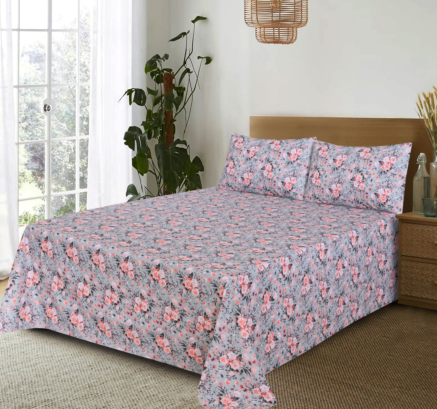 Winter Comforter Set with Silconise Filling DESIGN-4