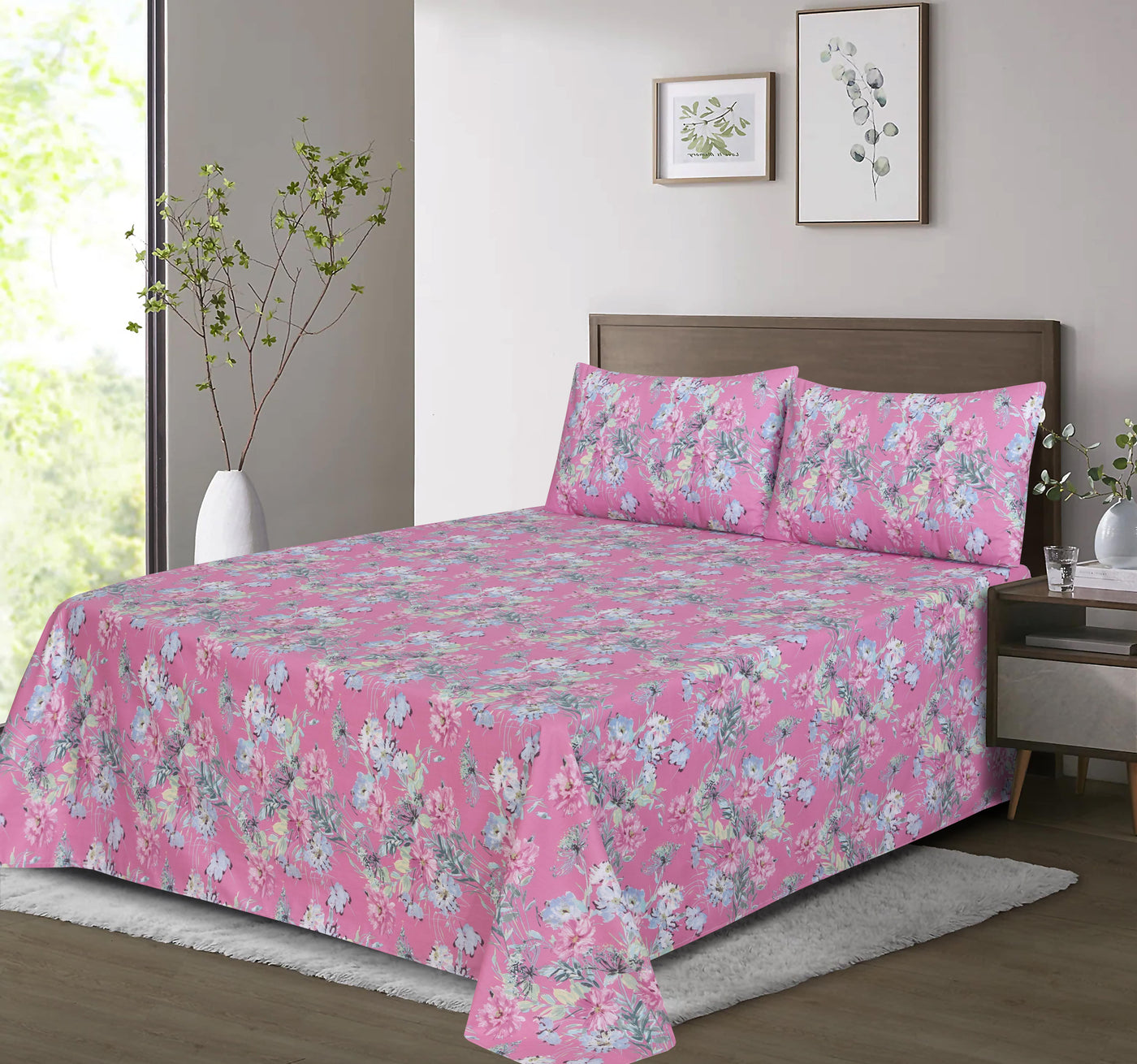 Quilted Summer Comforter 6 Pcs Set Design-9