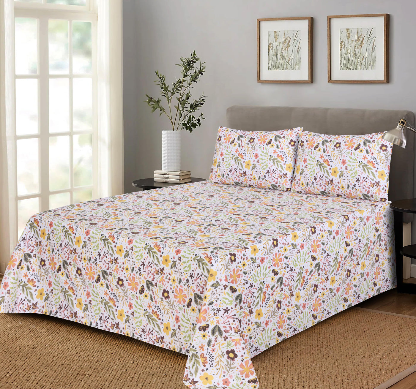 Quilted Summer Comforter 6 Pcs Set Design-7