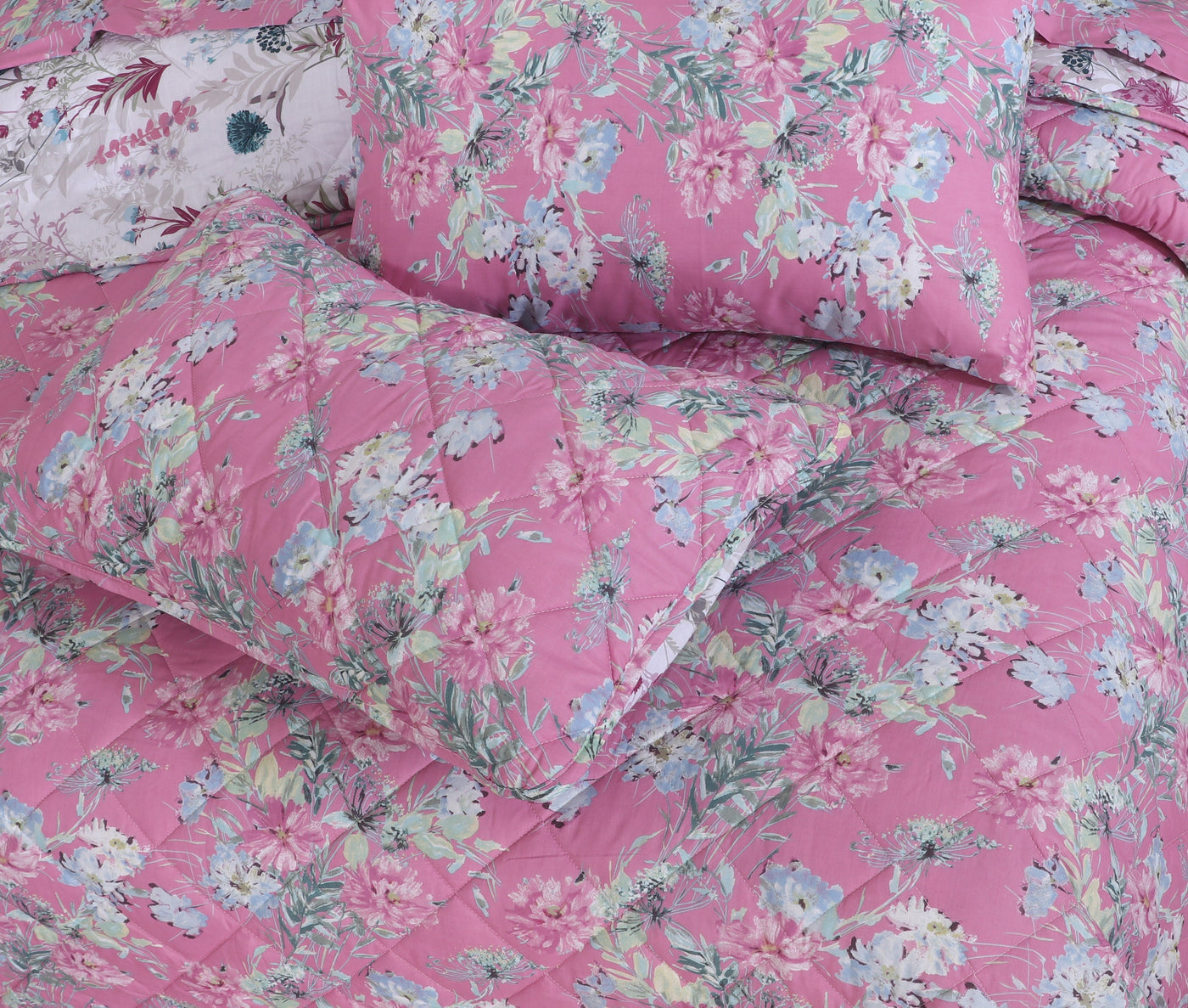 Quilted Summer Comforter 6 Pcs Set Design-9